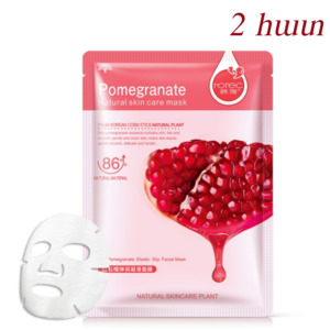 Питательная и освежающая тканевая маска Гранат (Pomegranate) (2 шт)