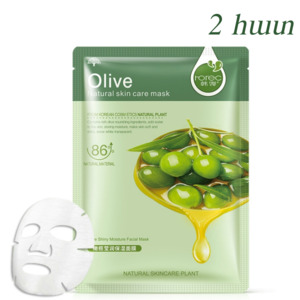 Питательная и лечебная тканевая маска Оливковая (Olive) (2 шт.)