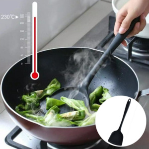 Кухонная силиконовая лопатка высокого качества (-40°C ~ 230°C)